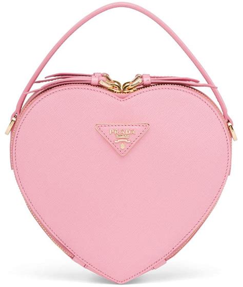 prada heart shaped bags|prada bag with coin purse.